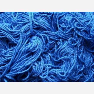 dyed wool yarn